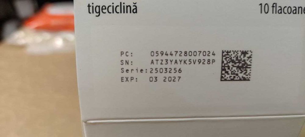 Vând antibiotic TIGECICLINA