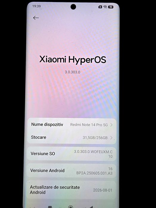 Vând Redmi Note 14 Pro 5G
