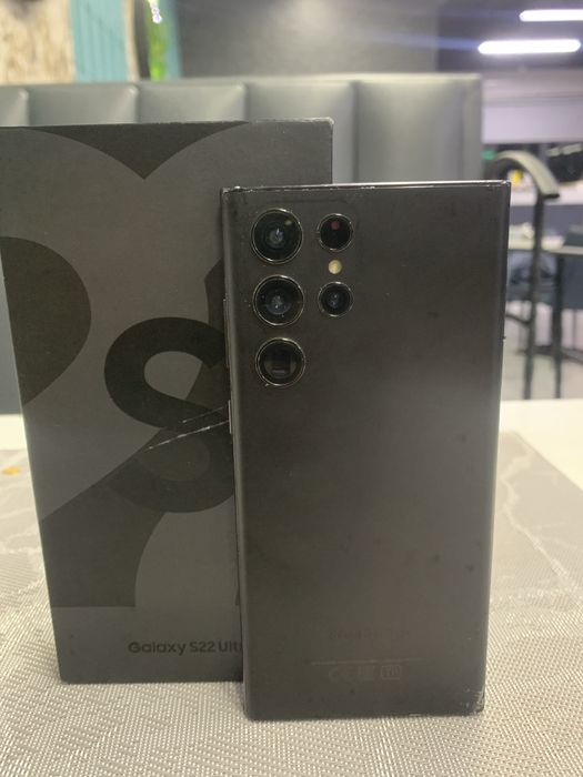 S22 ultra 256 gb черный