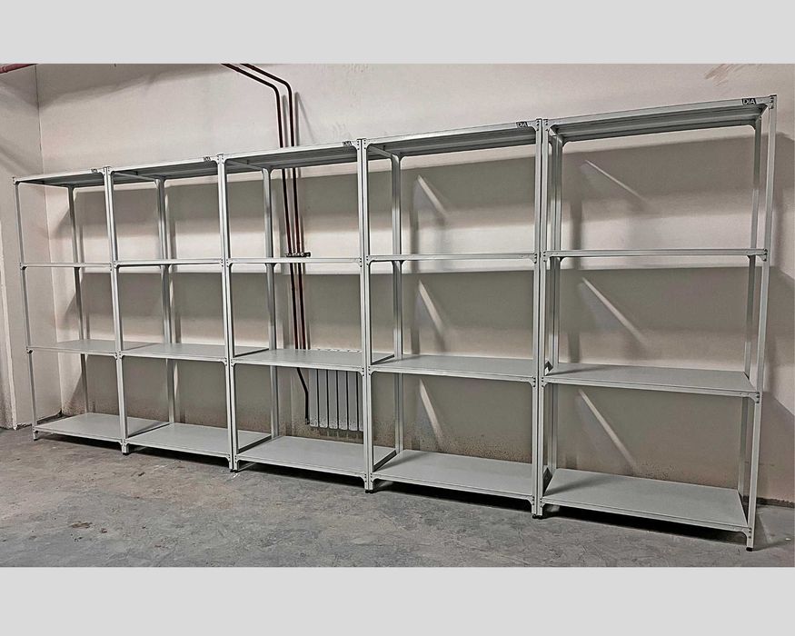 Архивные стеллажи, полочный металлический стеллаж для склада aeps