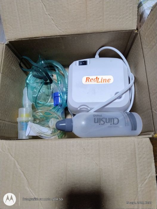 Vand aparat aerosoli RedLine Electric NB-230C, pentru copii si adulti.