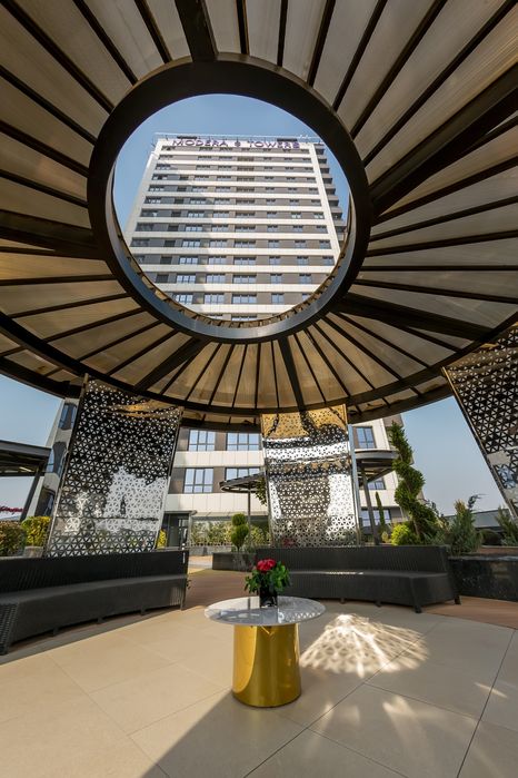 Посуточная аренда Люкс Modera Towers 21 этаж с видом на Piramit Tower