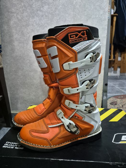 Vand cizme enduro Gaerne GX1 orange marimea 45