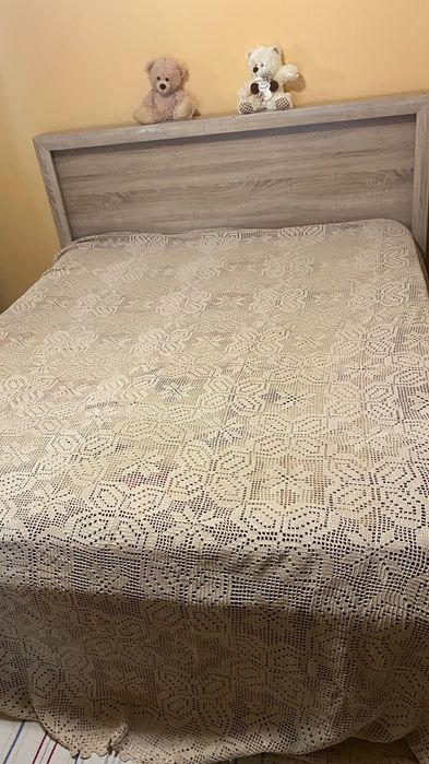 Coveltura crosetata din macrame