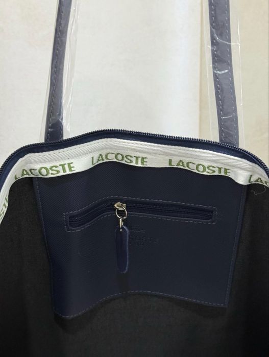 Шопер синий Lacoste