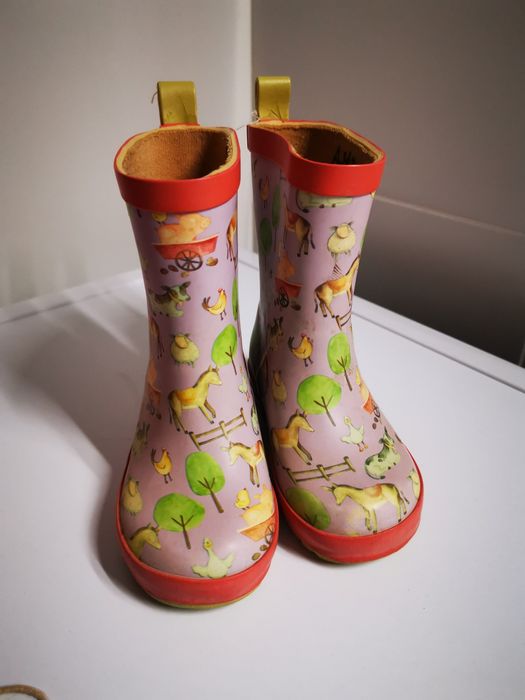 Cizme cauciuc copii 21 black fox