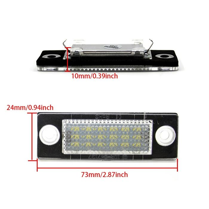 Lampi Număr Led Skoda Superb,Golf 5,Golf Plus,,Passat b5,Jetta,Caddy