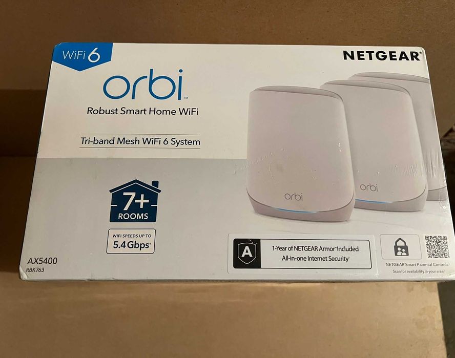 Router NETGEAR Orbi RBK763S-100EUS WIFI 6