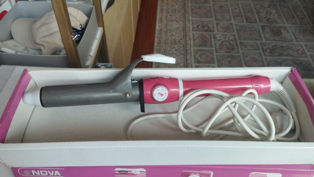 Плойка для завивки. Титановый ствол.