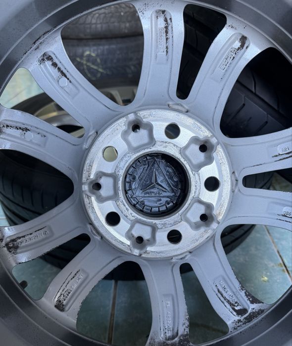 Jante aliaj R17 originale Mercedes C-Class W205 CLA 225/50/17 vara