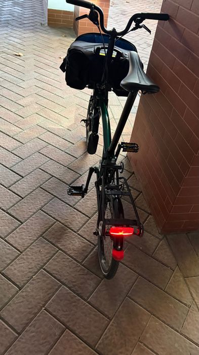 Bicicleta electrica Brompton P line