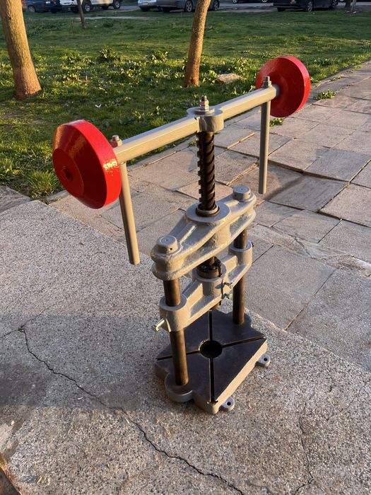 Руска машина абрихт/циркуляр УБДН 5 | Винтова преса