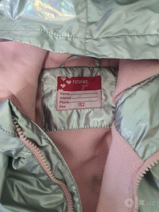 Куртка и жилетка на девочку