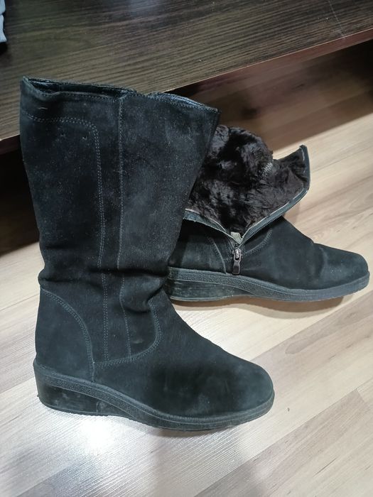 Отдам даром зимние сапоги