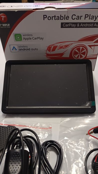 Преносим автомобилен мултимедиен плейър – CarPlay & Android Auto (7")