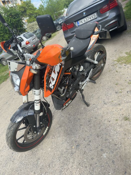 Мотор Ktm duke 125
