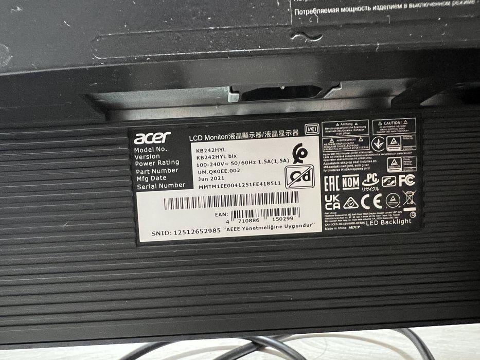 Монитор Acer отличное состояние