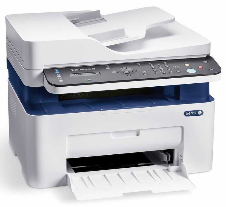 Принтер А4 Лазерное МФУ Xerox WC 3025NI WiFi+ADF перечисления есть