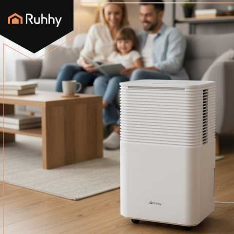 Влагоабсорбатор, Изсушител за въздух с гигростатом, таймером и WiFi