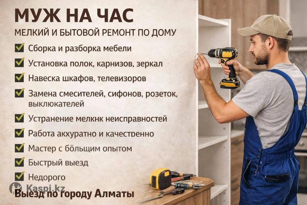 Мастер на все руки/муж на час.