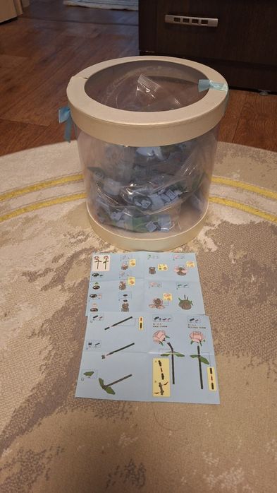 Цветы лего конструктор