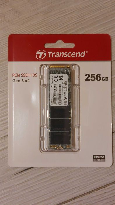 SSD 256GB M.2 NVMe PCIe G3x4 Transcend 110S