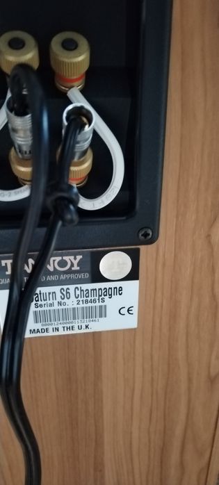Boxe Tannoy Saturn S6 Champagne - Made in U.K.