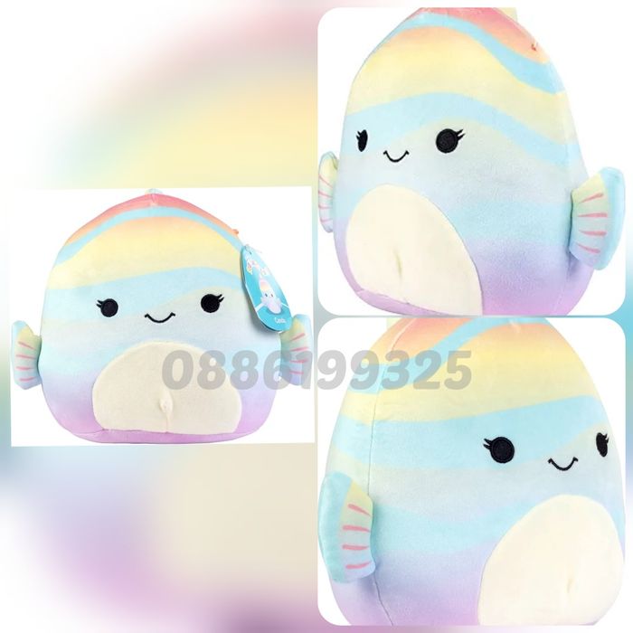 Голяма плюшена играчка Скуиши Възглавница Пуф Спайдърмен, Коте, Бухал