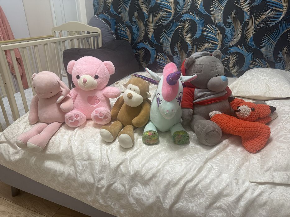 Мягкие игрушки зверушки