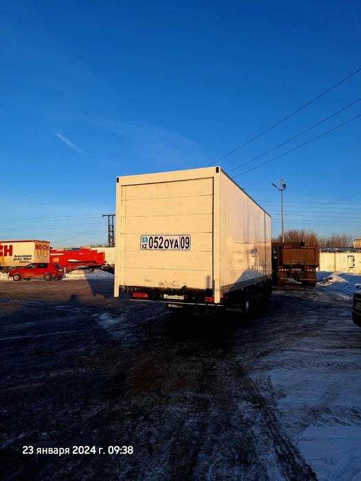 Будка кузов 8.2м. Mercedes Atego.