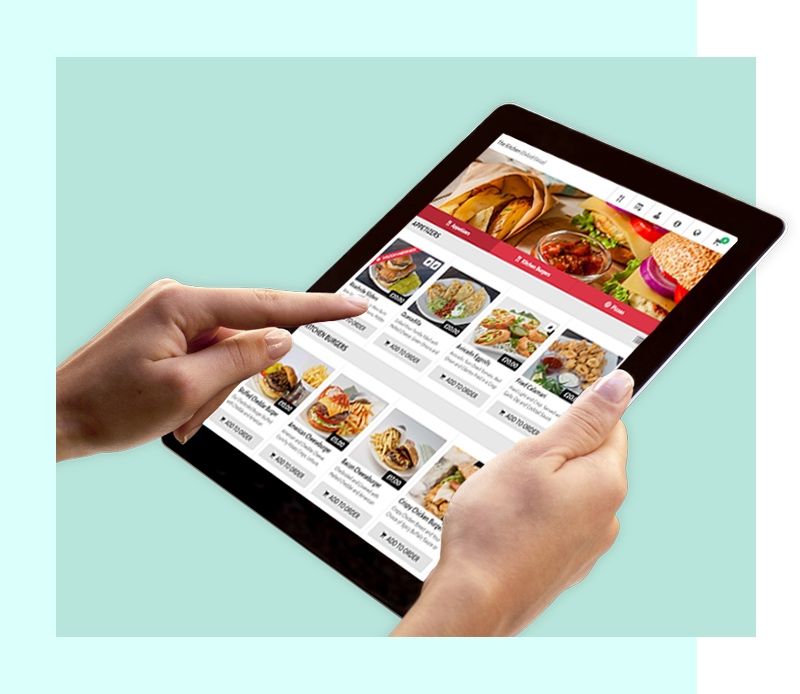 Планшет меню Qr Menu