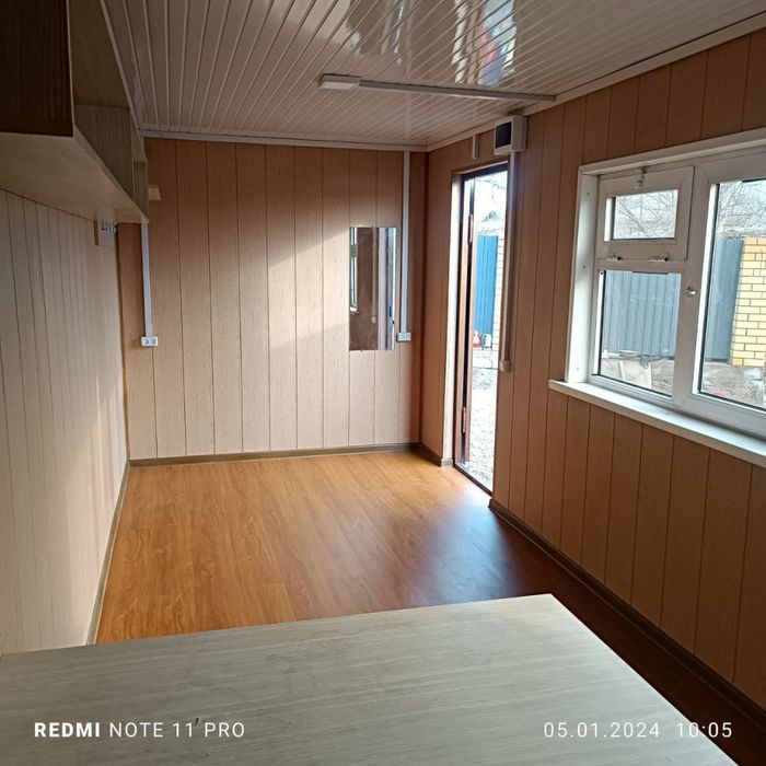 Контейнер офисс! 6 метр высота 2.60 железние! Утепления кнауф