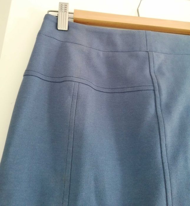 Fusta TARA JARMON eleganta office masura 38 business casual blue