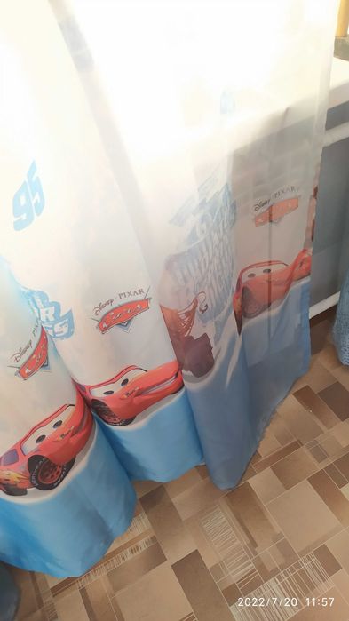 Тюль и штора в детскую