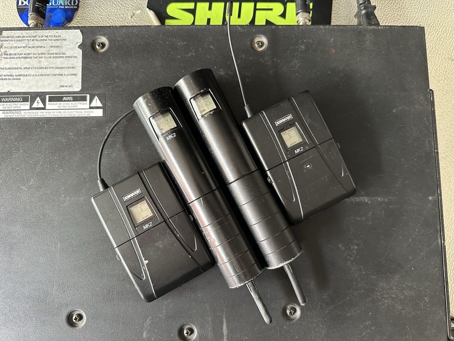 Микрофони Shure U4D и UR4D