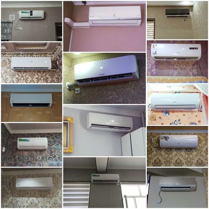 Ремонт Установка Заправка демонтаж Кондиционеров