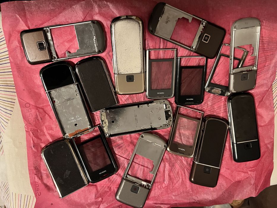 Carcase swap Nokia 8800 Arte,Sapphire,Carbon,Arte gold originale 100%