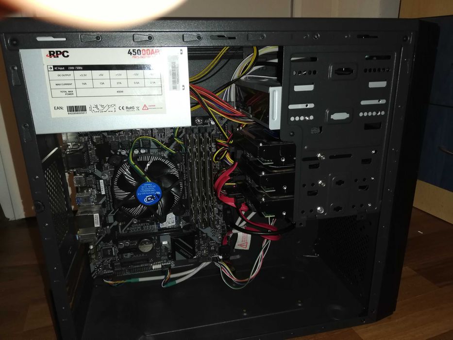 Unitate PC/ kit i3 gen8, 16GB, SSD+HDD