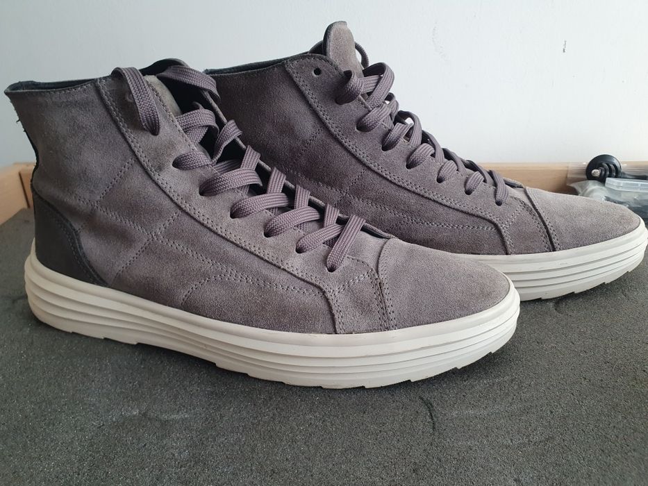 Sneakersi tenisi HOGAN din piele gri masura 43 44