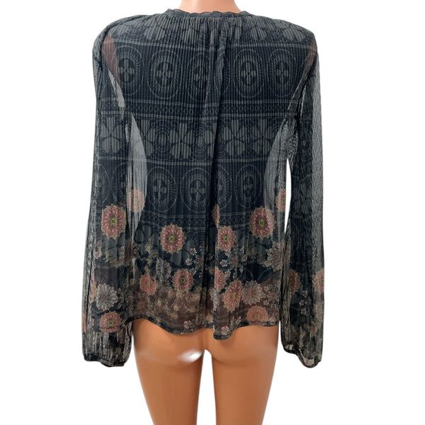 Дамска блуза DESIGUAL размер L цветя