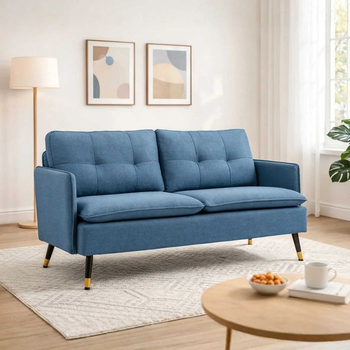 Canapele Gri / Albastru pentru 2 persoane , HOMCOM ( Modele diferite , se vand separat ) !!!