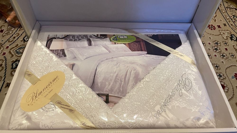 Комплект элитного  постельного белья KENZO