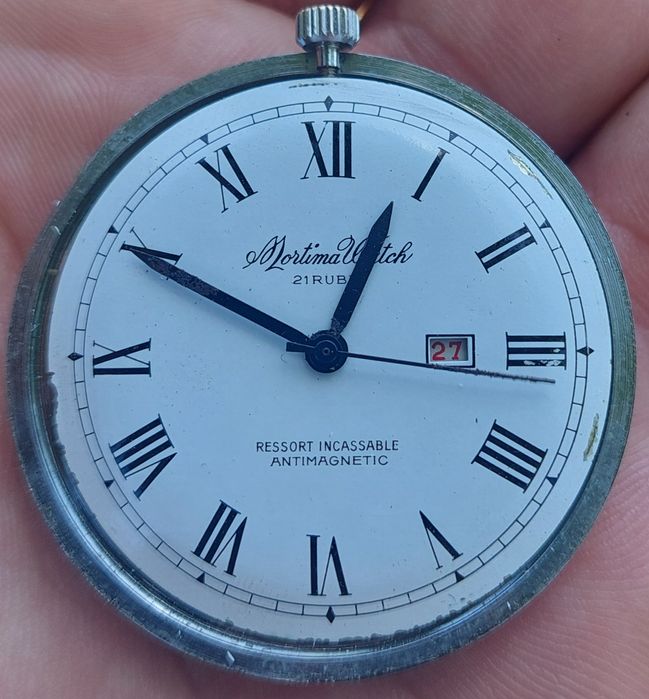 Ceas de buzunar Mortima Watch 21 rubine