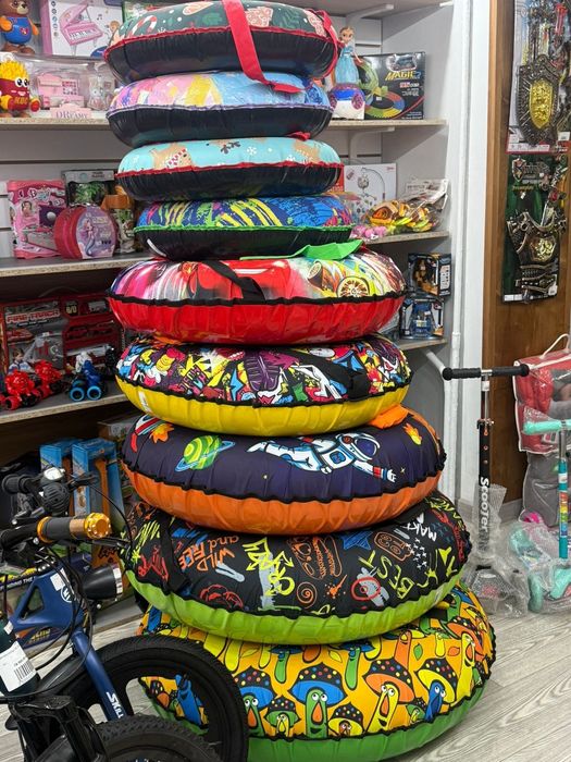 Тюбинги ватрушки плюшки всех размеров