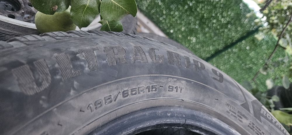 195/65/15 goodyear dot 19 всесезонни гуми 6мм 4 броя