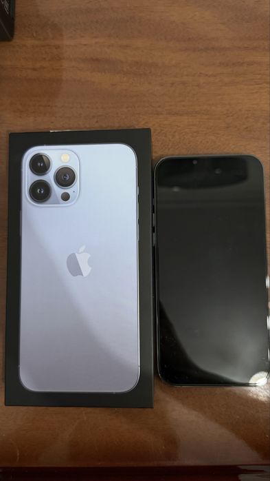 Apple iPhone 13 Pro Max память на 128 ГБ в голубом цвете