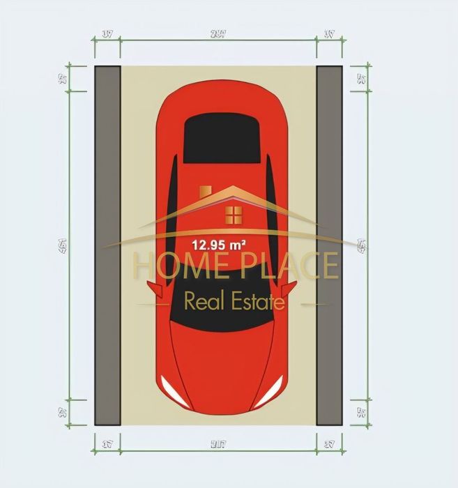 Надземно паркомясто в района на ж.к. Младост