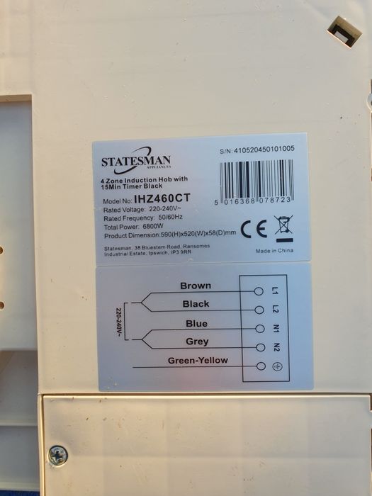 Plita Electrica Inducție 4 zone