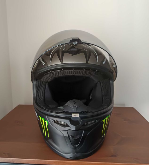 Каска Scorpion Exo R1 Air Fabio Black Matt - S