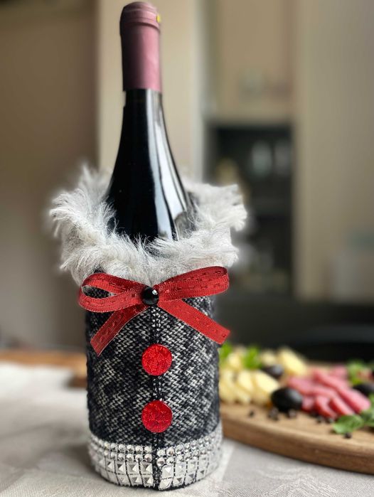 Нестандартни опаковки за бутилки, ръчна изработка